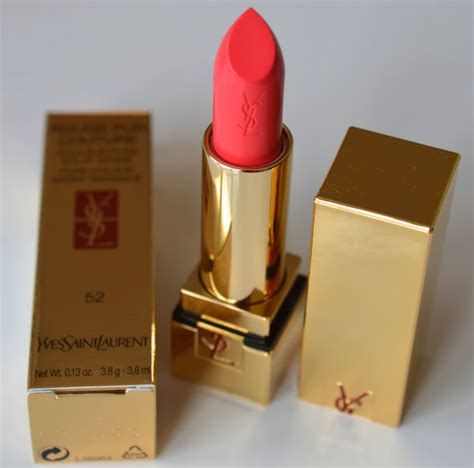 ysl rouge pur couture 52 swatch|YSL rouge pur couture commercial.